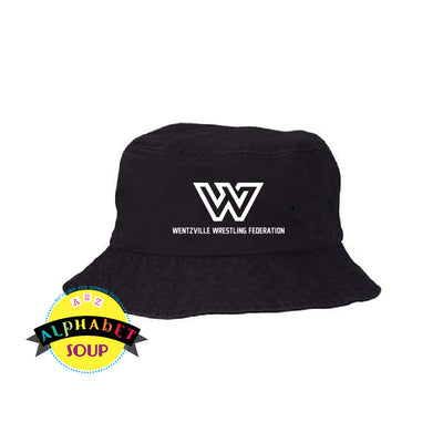 Bucket hat with WWF logo embroidered in the center