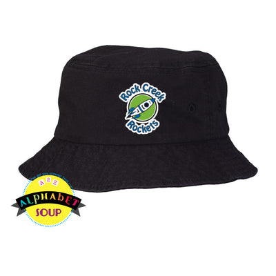 Sportsman bucket hat embroidered with the Rock Creek Logo