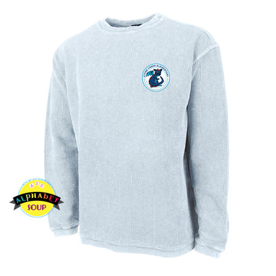 Camden Crew sweatshirt embroidered with the Stone Creek Elementary Logo.