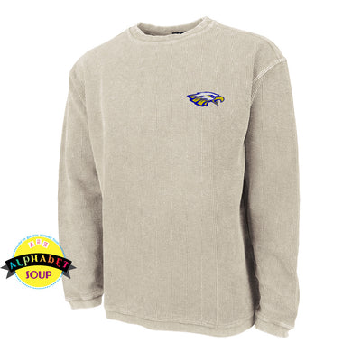 CRA Camden Crew sweatshirt embroidered with the Progress South Elementary Eagles Logo