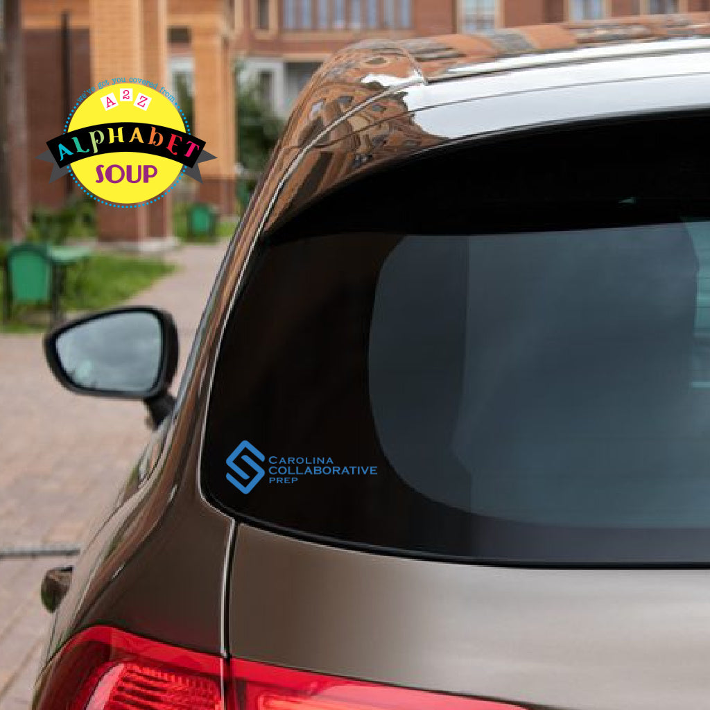 Custom School Spirit Wear | Carolina Collaborative Prep Car Decal ...
