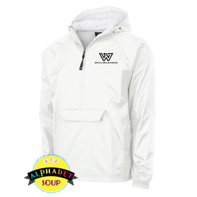 Youth and Adult Charles River Classic Lined Pullover with WWF logo embroidered on left chest and name on right chest if you choose for an additional cost