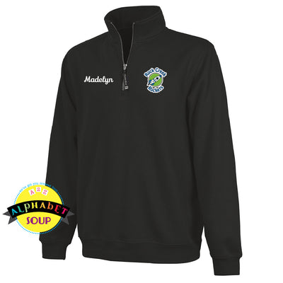 CRA Crosswind 1/4 zip pullover with embroidered logo and optional name 