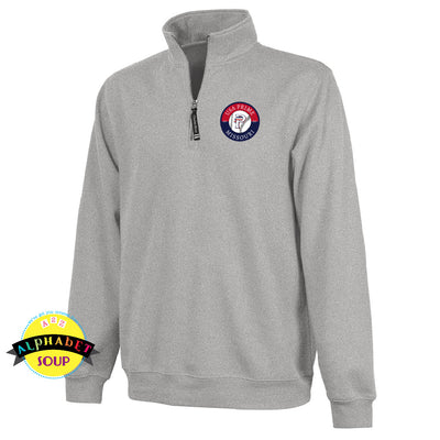 CRA Crosswinds 1/4 zip pullover with the USA Prime Baseball Logo embroidered on the left chest.