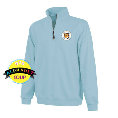 Journey Elementary Crosswinds 1/4 Zip Pullover aqua