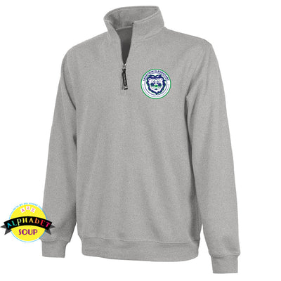 CRA Crosswinds 1/4 zip pullover embroidered with the Lakeview Elementary Logo.