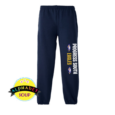 Progress South Eagles design on elastic  cuff sweatpants