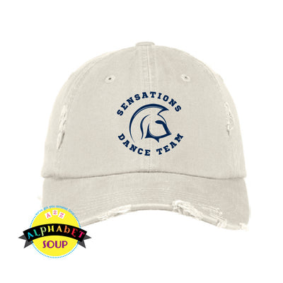 FHC Sensations logo on distressed hat