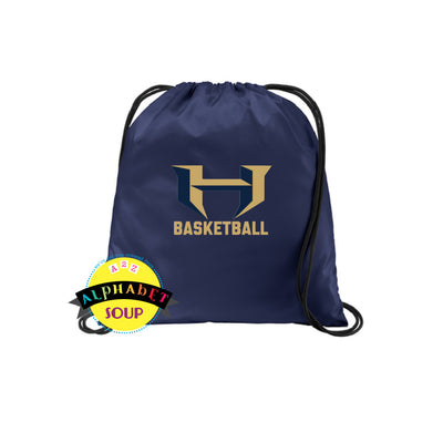 Holt basketball drawstring backpack