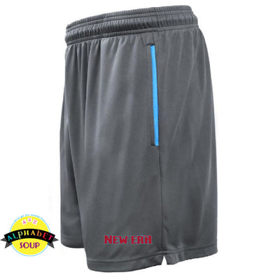 Pennant Driveline Shorts with New Era Logo Printed on them