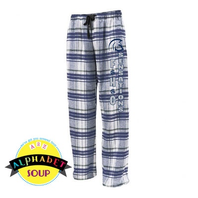 FHC sensations logo on flannel pj pants design 2