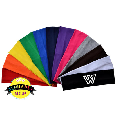 headband with WWF logo embroidered on the center