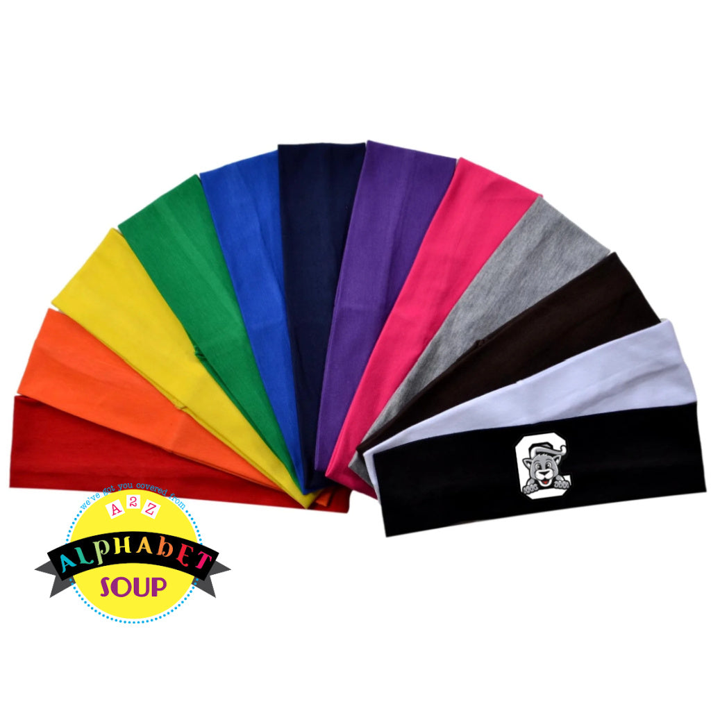 Custom School Spirit Wear | Castlio Elementary Headband – Alphabet Soup ...