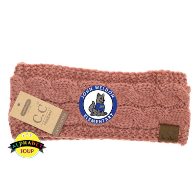 John Weldon CC Beanie Headwrap - Mauve