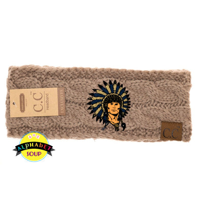 CC Headband embroidered with the Wentzville Middle School logo