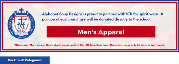 ICD Personalized Men's Apparel. Personalized Spirit Wear
