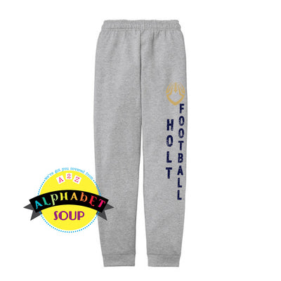 Fleece Joggers with Holt Football design