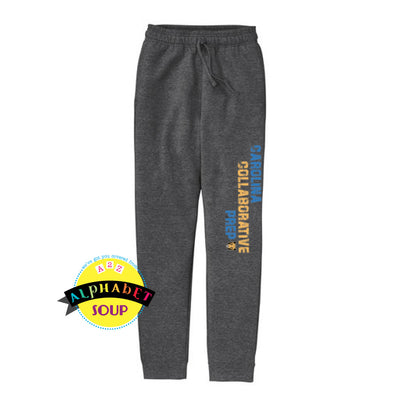 Carolina Collaborative Prep printed on joggers