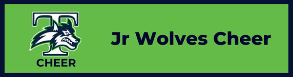 Jr Wolves Cheer Spirit Wear | Alphabet Soup Designs