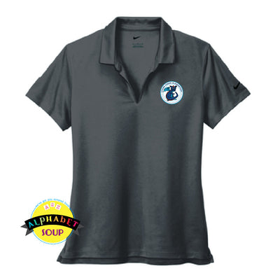 Nike Dri-Fit Ladies Polo embroidered with the Stone Creek Elementary logo