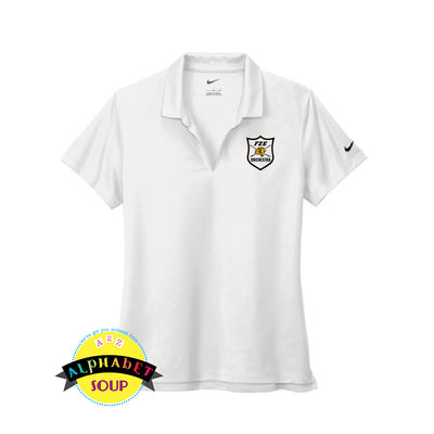 Nike Ladies Polo embroidered with the FZE Orchestra logo on the left chest.