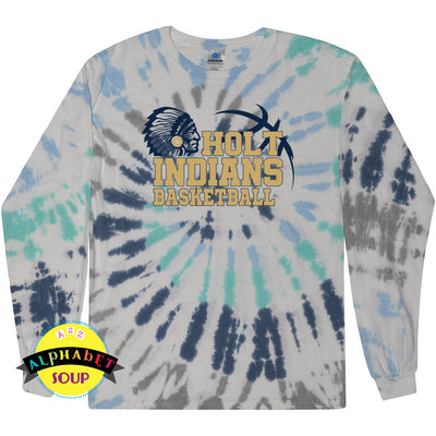 tie dye long sleeve with design of your choice listed 