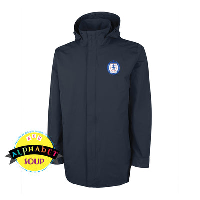 ICD logo Logan Jacket navy