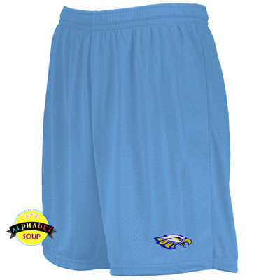 Mesh shorts with the Progress South Logo