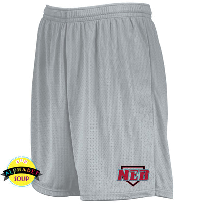 augusta mesh shorts with new era logo