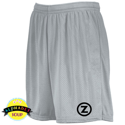 Youth and mens mesh shorts with logo