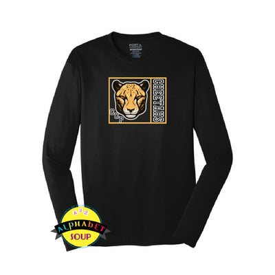 Port and co performance long sleeve t-shirt with CCP design of your choice