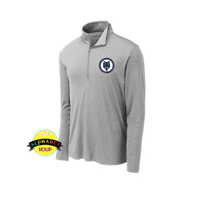 Performance Half zip with Wentzville South Middle School logo