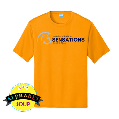 FHC Sensations design on pc performance tee in gold
