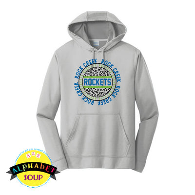 Performance hoodie with design