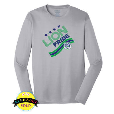 Youth and Adult Port and Co performance long sleeve design of your choice