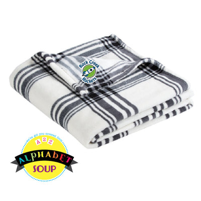 Ultra Plush Blanket with embroidered logo