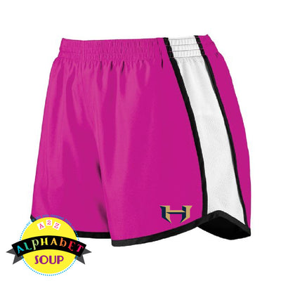 Pulse shorts with the Holt H logo