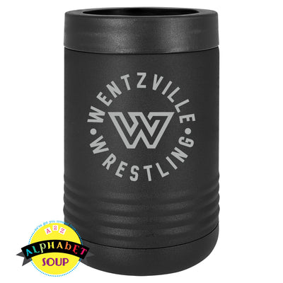 Regular can koozie with WWF logo etched on the front 