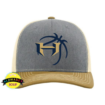 Richardson structured hat with Holt basketball logo