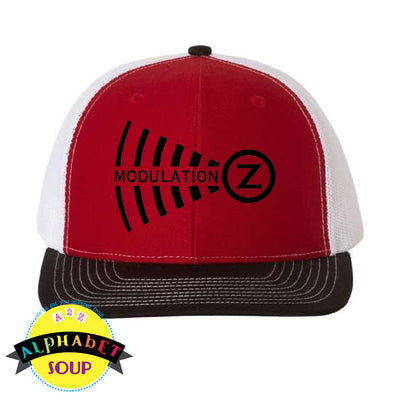 Richardson snap back hat with embroidered logo