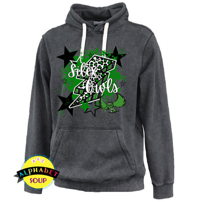 sandwash hoodie with design of your choice 