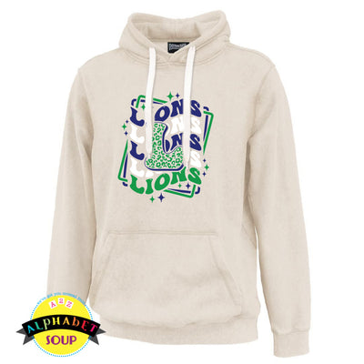 Pennant Sandwash Hoodie Lakeview Elementary Design of Your choice