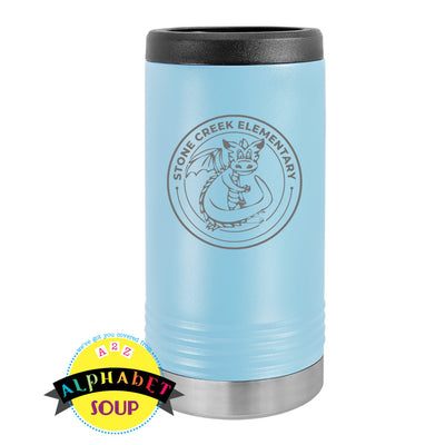 JDS Beverage Holders etched with the Stone Creek Elementary Logo