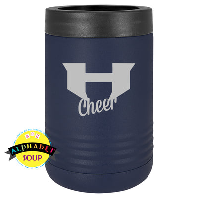 JDS regular koozie etched with the Holt Cheer logo.