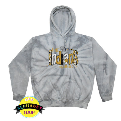 tie dye hoodie with design of your choice listed 