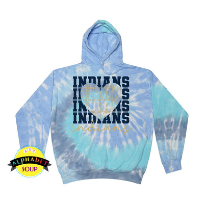 Colortone hoodie with a Wentzville Middle School design