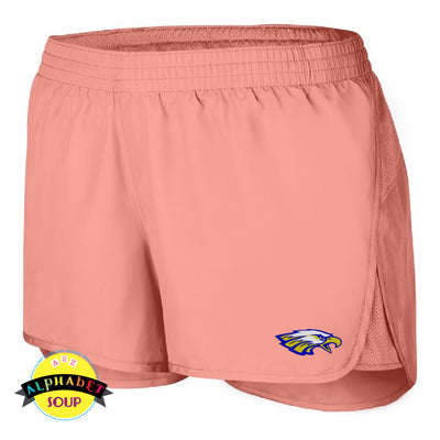 Wayfarer running shorts with Progress South Logo