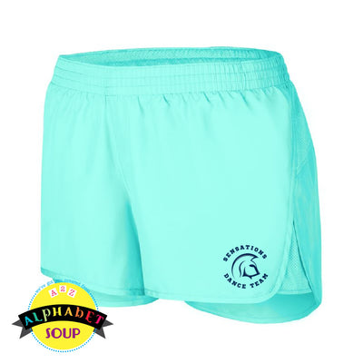 FHC Sensations Wayfarer running shorts in aqua