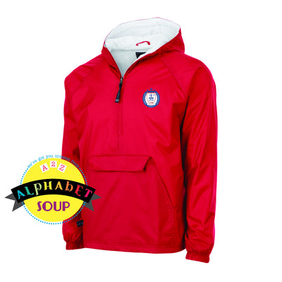 ICD logo CRA Solid Pullover red
