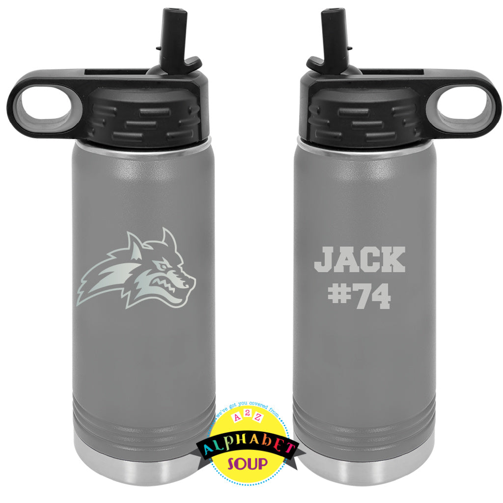 Timberland Jr. Wolves Custom Team Spirit Wear | Timberland Jr Wolves Etched Water Bottles ...